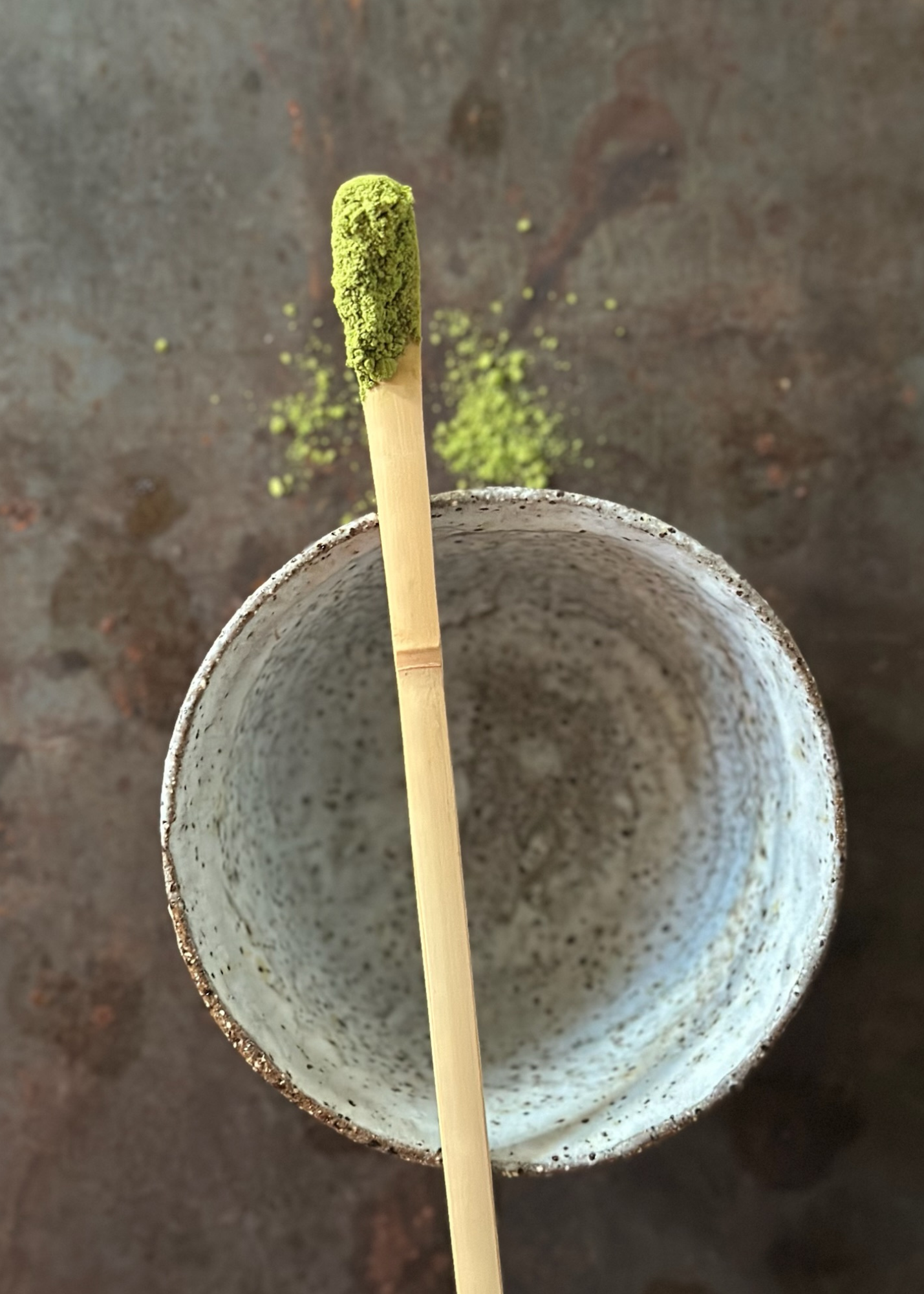 Matcha Bamboo Scoop