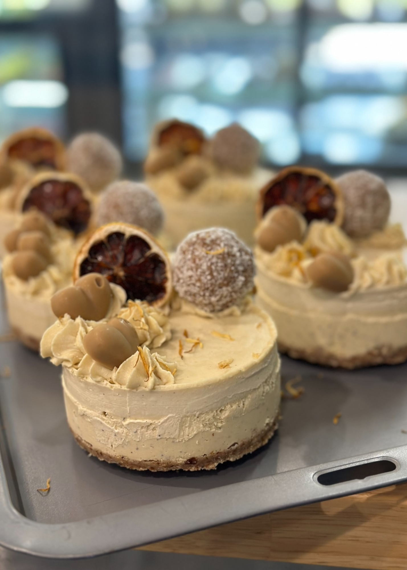 Kaffir Lime and White Chocolate Passionfruit